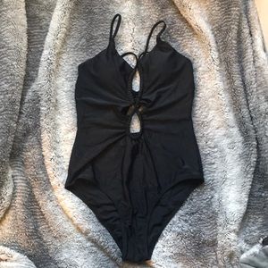 NWT cupshe black swimsuit